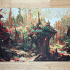 Forest by RASR | With or Without Stitched Edges | Edge to Edge Printing | 24"x14" - Sublime Gaming