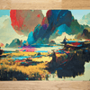 Plains by RASR | With or Without Stitched Edges | Edge to Edge Printing | 24"x14" - Sublime Gaming